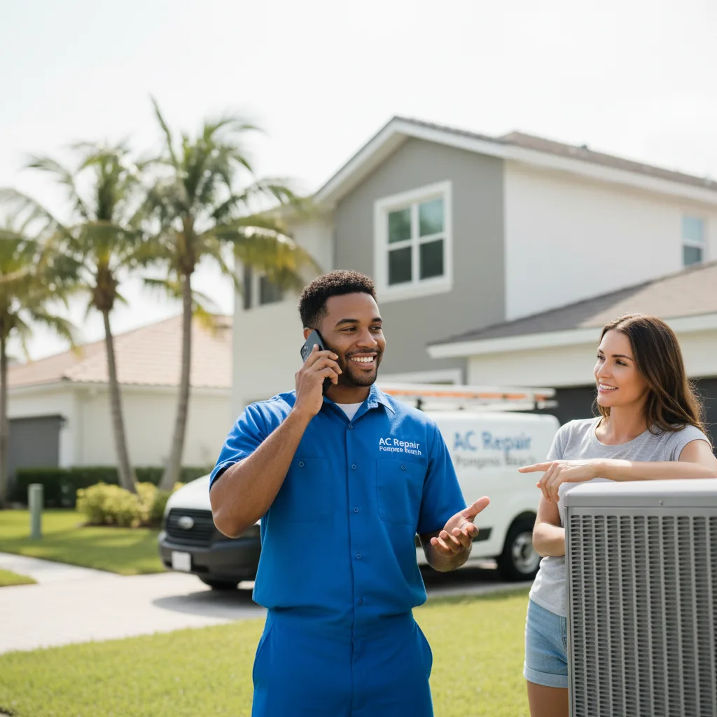 AC Repair Pompano Beach customer support in Frenchtown